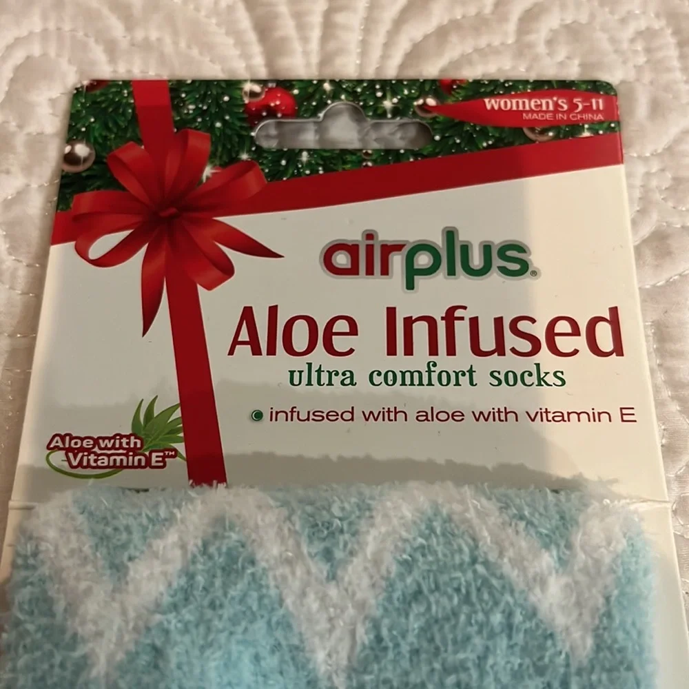 Airplus‎ Aloe Infuser ultra comfort socks, new